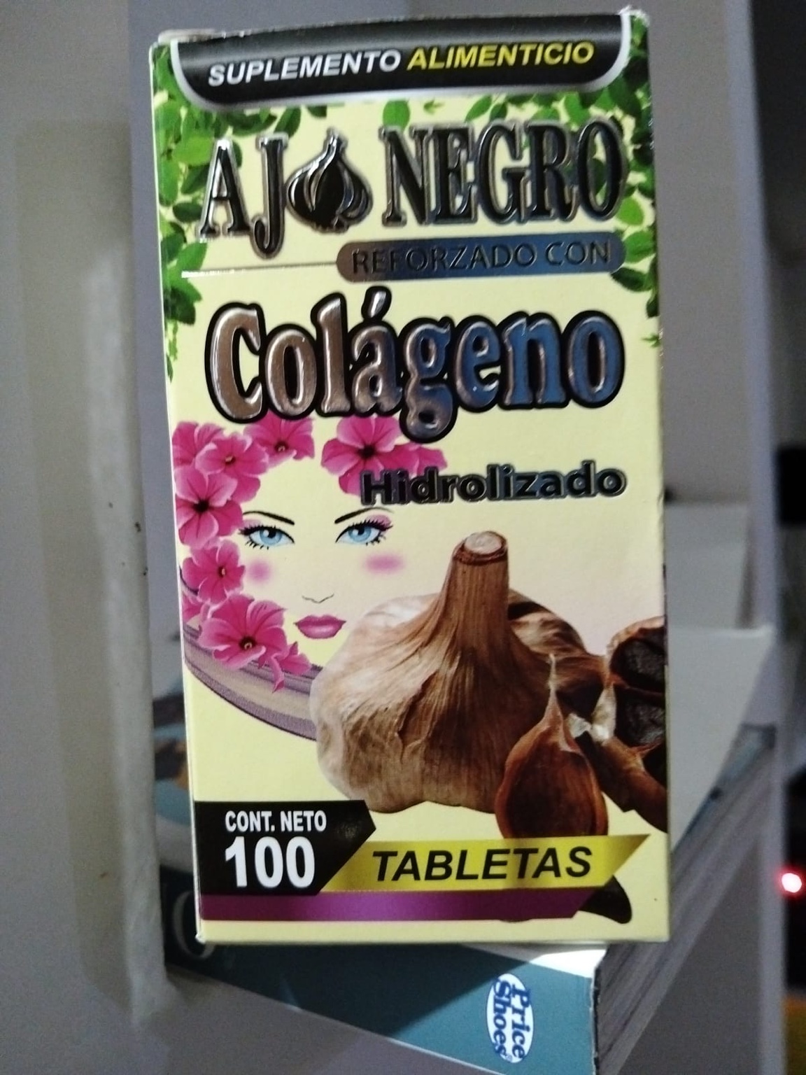 Ajo negro reforzado con colágeno