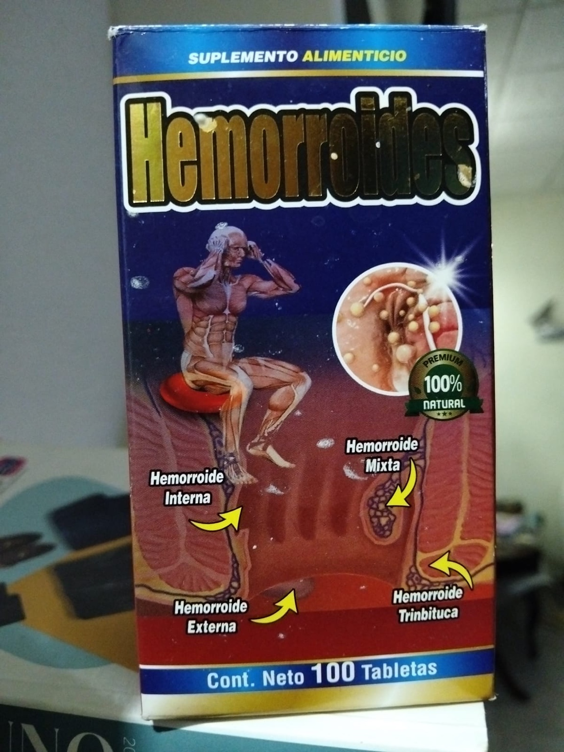 Hemorroides suplemento alimenticio