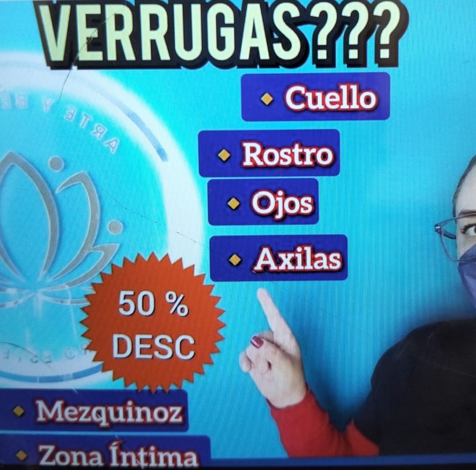 Promoción para verrugas